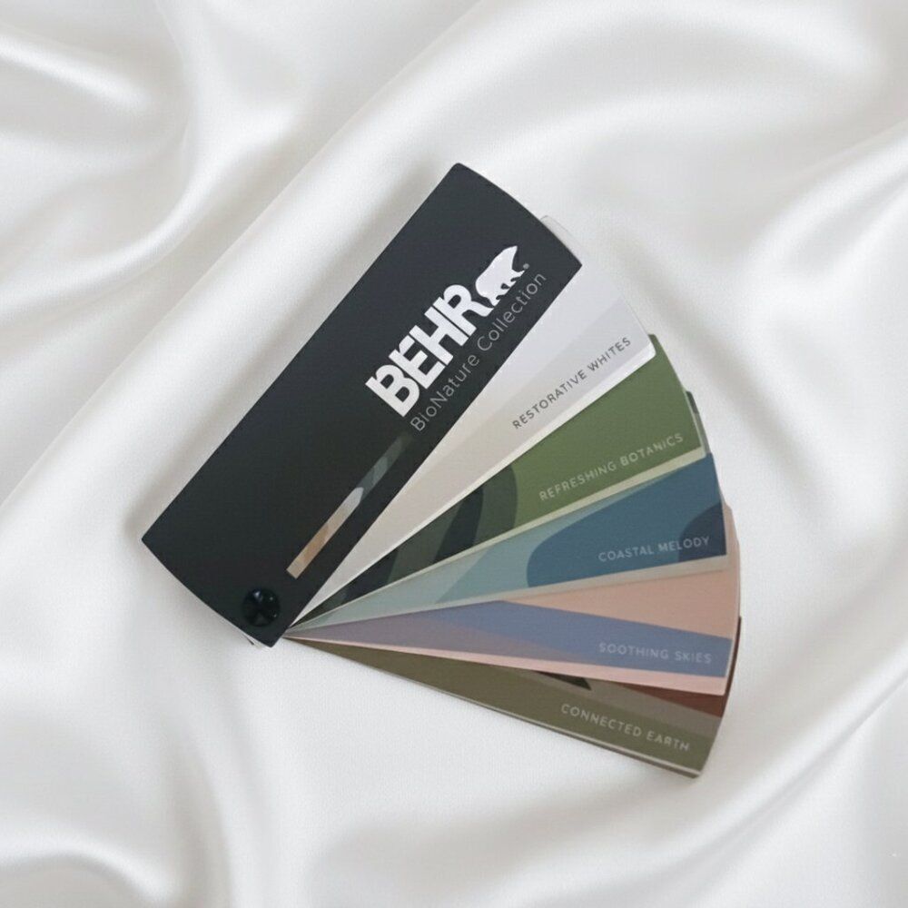 BEHR BioNature Collection Paint Color Swatch Book Fan Deck - Picture 8 of 8